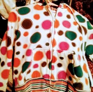 Pocka dot sweatshirt